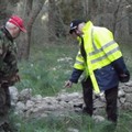 Falla nella conduttura dell'AQP ai piedi del Castel del Monte