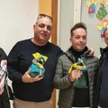 Befana alla pediatria del Bonomo, le calze donate dai dipendenti della Sangalli