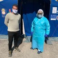 200 balle di acqua minerale donate all'ospedale Bonomo " di Andria