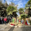 Inaugurato un presepe artistico in piazza Cappuccini