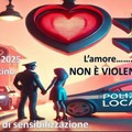 14 febbraio, campagna di sensibilizzazione della Polizia locale: “L’amore non è violenza”