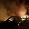 Incendio in via Generale La Masa: due auto distrutte ed un anziano in ospedale