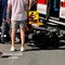 Automobile e moto, incidente in via Catullo. La Polizia locale sul posto