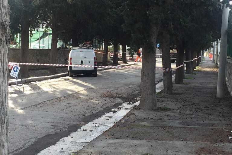 Ripristinata l'illuminazione pubblica interrotta al viale del Cimitero