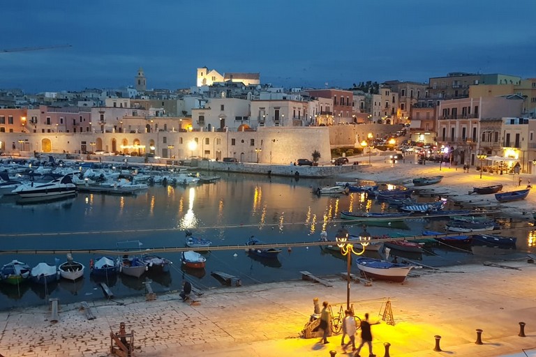 Bisceglie panoramica del porto