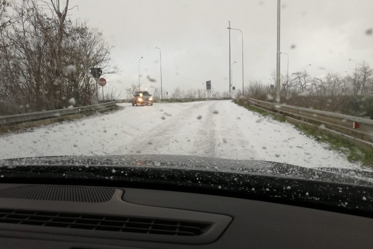 maltempo causato dalla neve