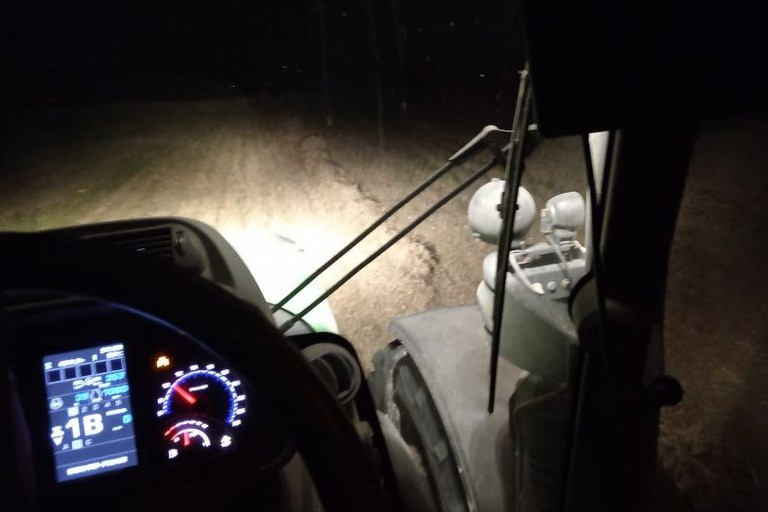 lavoro notturno in agricoltura