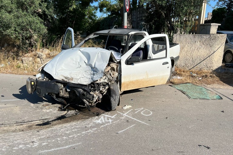 incidente stradale su via Canosa