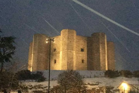Castel del Monte innevato