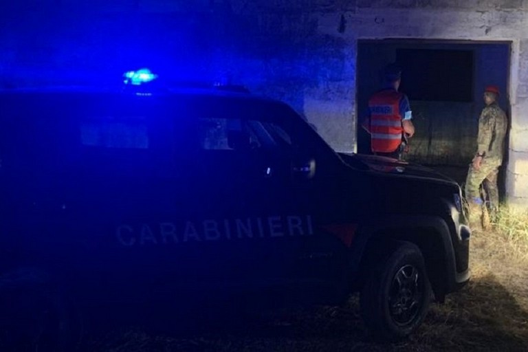 Carabinieri controlli sulla Murgia