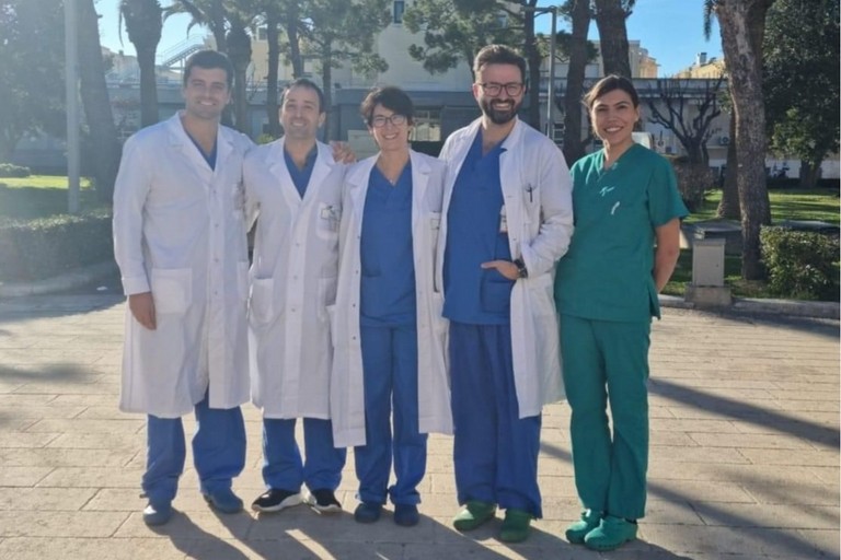 équipe della Chirurgia Maxillo-Facciale, diretta dalla professoressa Chiara Copelli