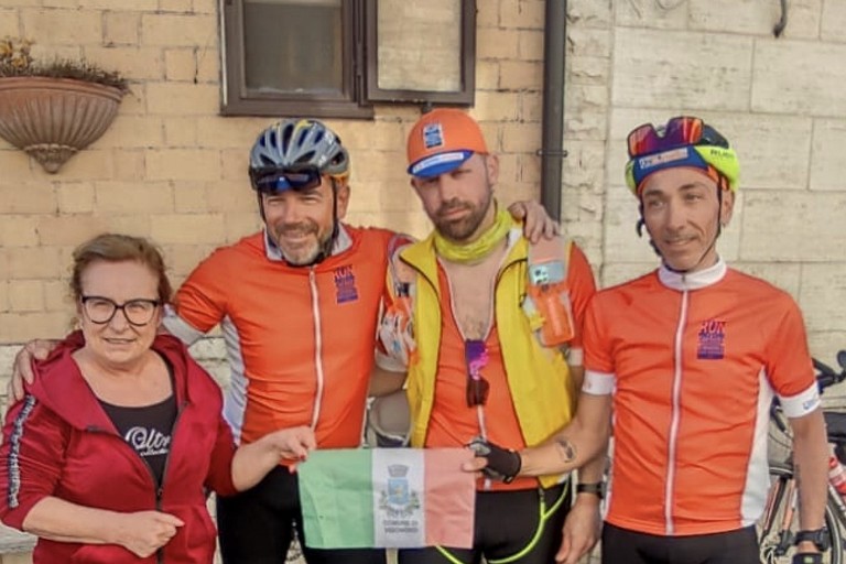 Da Andria a Celle di San Vito in bicicletta per la ricerca e il diritto alle cure