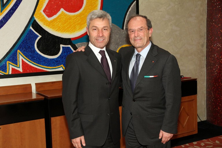 Michele Ciniero e Francesco Schittulli