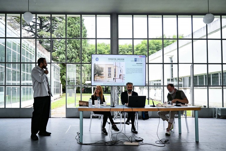Premiazione al MAARC Museo Virtuale Astrattismo Architettura Razionalista Como. <span>Foto Ph. Lorenza Ceruti</span>