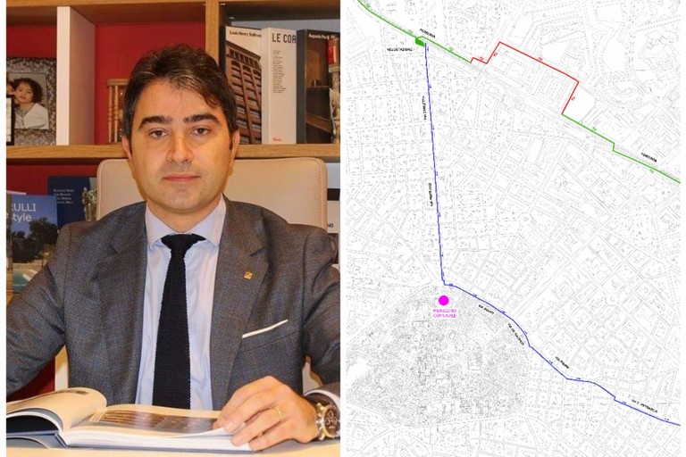 Assessore Mario Loconte e Ciclovia