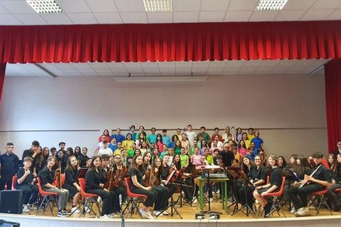 Concerto di fine anno alla scuola Cafaro