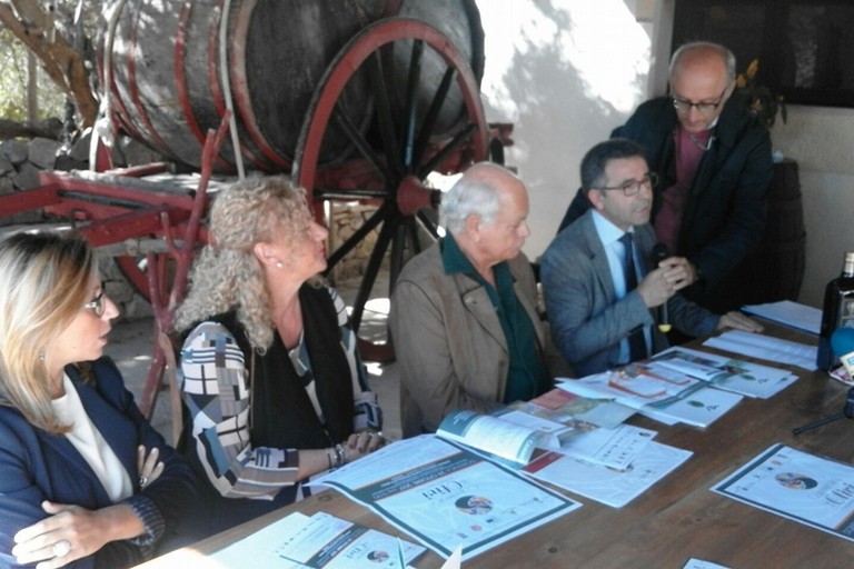 Conferenza stampa Camminata tra gli olivi