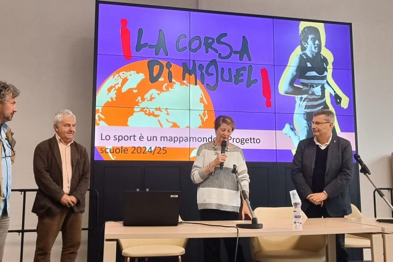 La corsa di Miguel- lo sport è un mappamondo