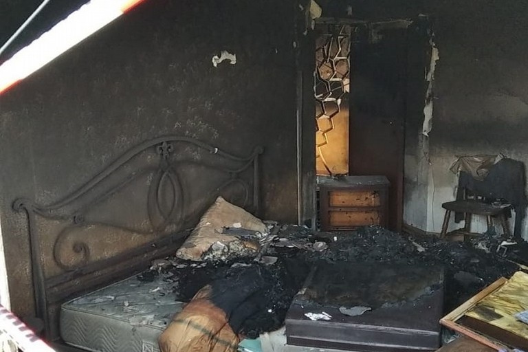 Incendiata ad Andria abitazione rurale di una famiglia di agricoltori