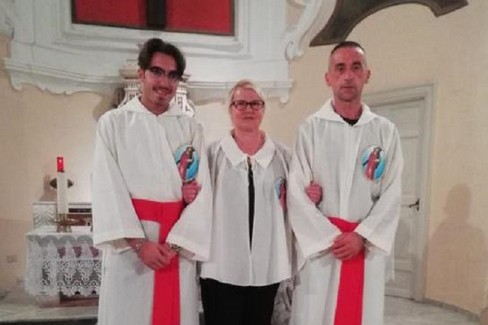 Cerimonia presso la Cattedrale per la vestizione di tre nuovi Crociferi