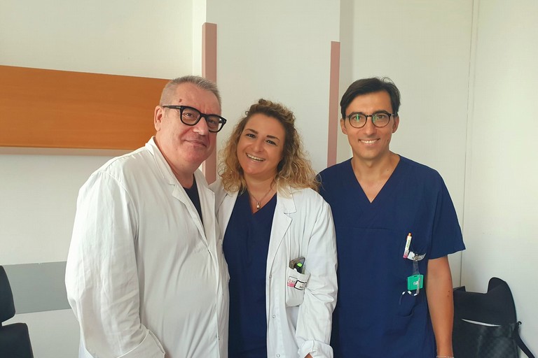 da sinistra Bartolomucci, Barchetta, Larosa