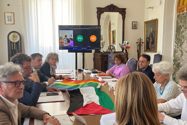 Giunta Comunale di Andria in sostegno al popolo palestinese