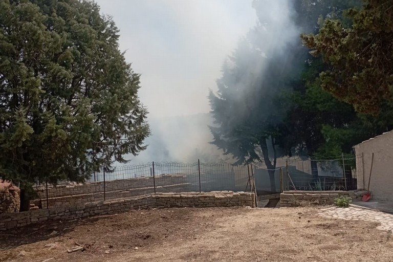 Incendio alla Masseria San Vittore di Don Riccardo Agresti