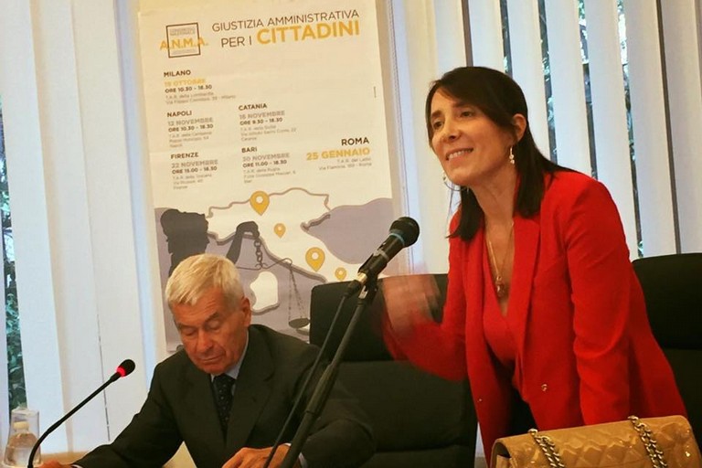 la dott.ssa Giacinta Serlenga, magistrato del Tar Puglia