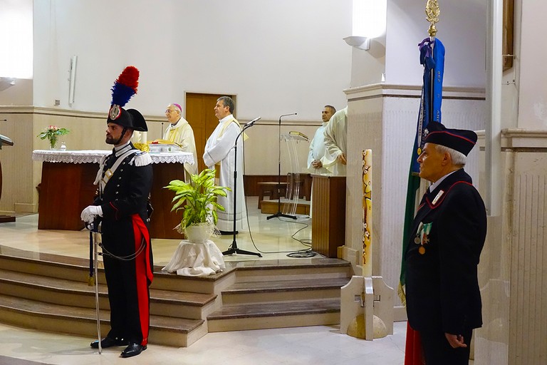 Ad Andria  commemorazione della patrona dell’Arma dei  Carabinieri. <span>Foto Riccardo Di Pietro</span>