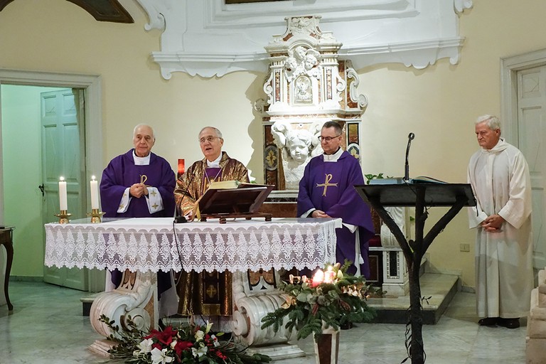 In Cattedrale un momento di preghiera in preparazione del Santo Natale. <span>Foto Riccardo Di Pietro</span>