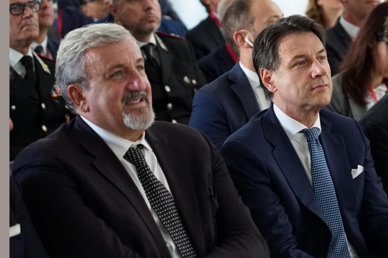 Michele Emiliano e Giuseppe Conte
