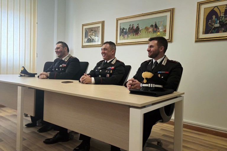 Nuovi giovani ufficiali dell'Arma dei Carabinieri per la Bat