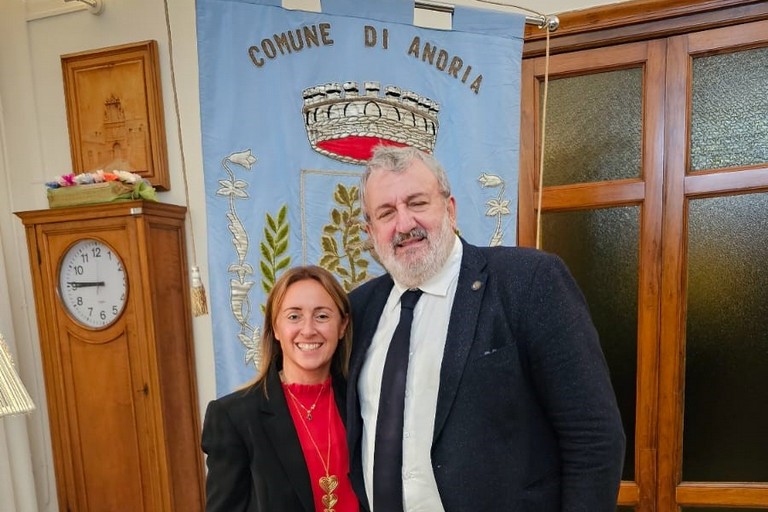 Michele Emiliano e Giovanna Bruno