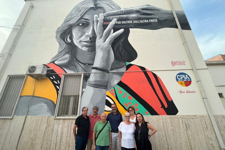 Inaugurato a Trinitapoli il murales del CPIA BAT “Nessuno escluso”