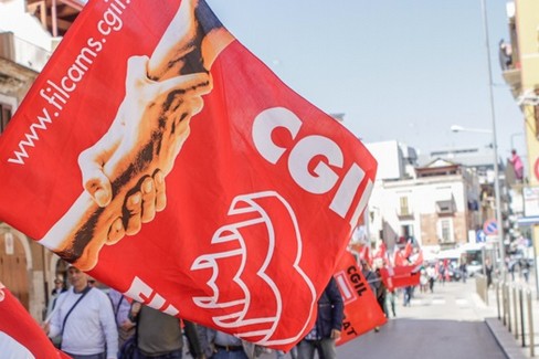 Bandiera Filcams Cgil Bat