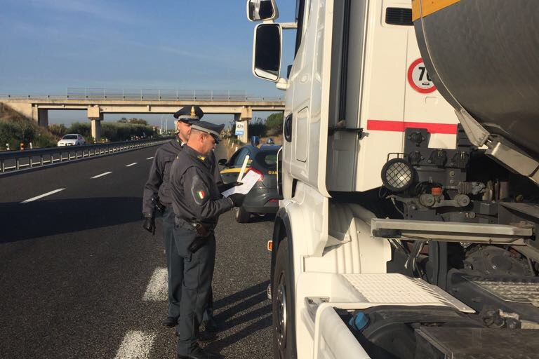 controlli carburanti, Guardia di Finanza