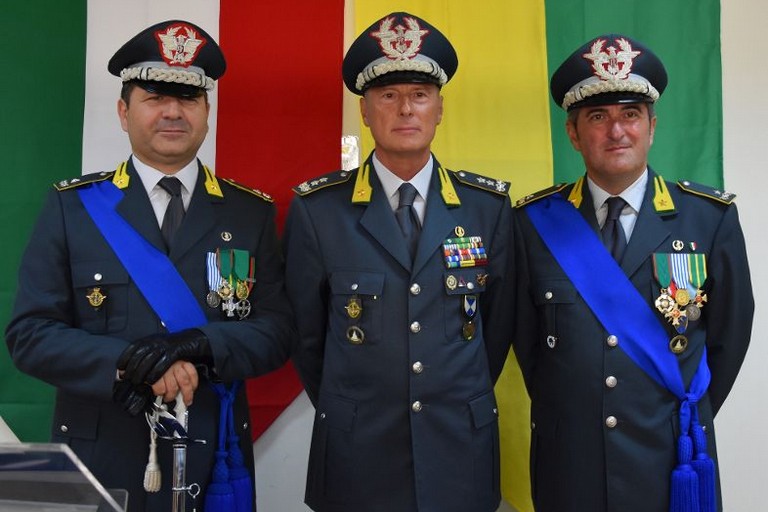 da sx i gen.li Pennoni, Augelli ed Altiero