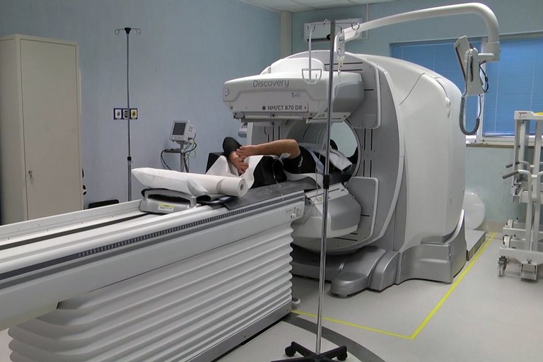 Gamma Camere in uso nella unità operativa di Medicina Nucleare del Dimiccoli