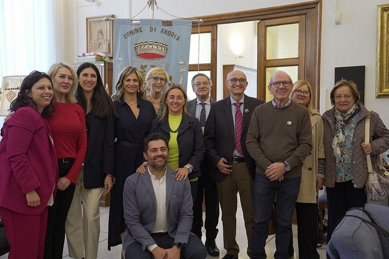 Foto di gruppo con Anna Segatti