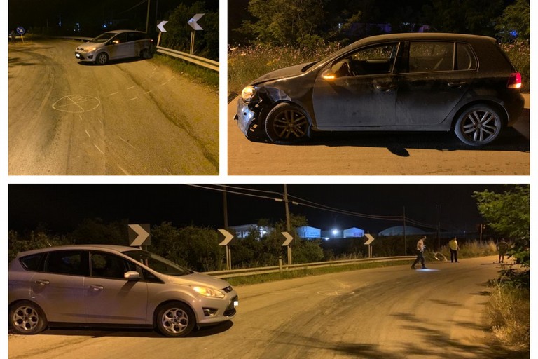 incidente stradale svincolo di via Canosa sulla sp 231