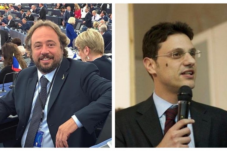 Lega Puglia, a sx Massimo Casanova e Andrea Caroppo