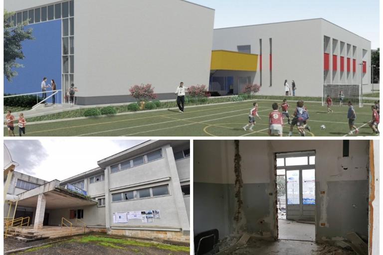 Demolizione e ricostruzione scuola Jannuzzi
