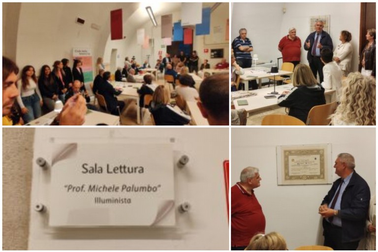 Intitolata a Michele Palumbo la Sala Lettura della Biblioteca Comunale