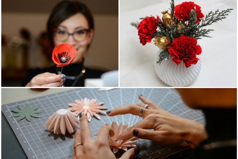 il viaggio di Lisa Paper Flower Designer