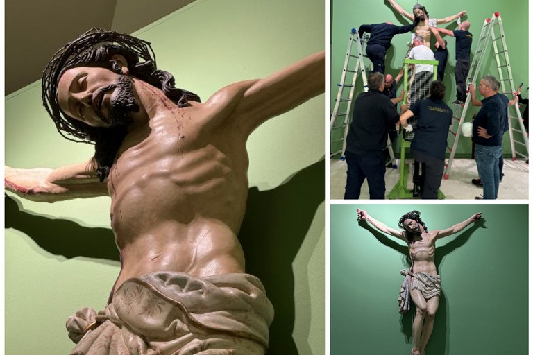 Il Crocifisso di Sant’Agata esposto alla mostra “Restituzioni 2025“