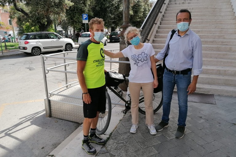dal Gran San Bernardo per Santa Maria di Leuca, passando per Andria