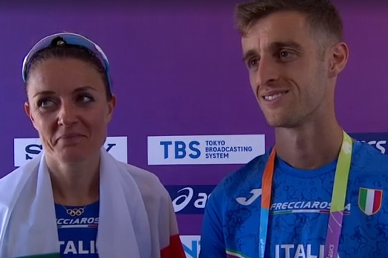Francesco Fortunato e Valentina Trapletti