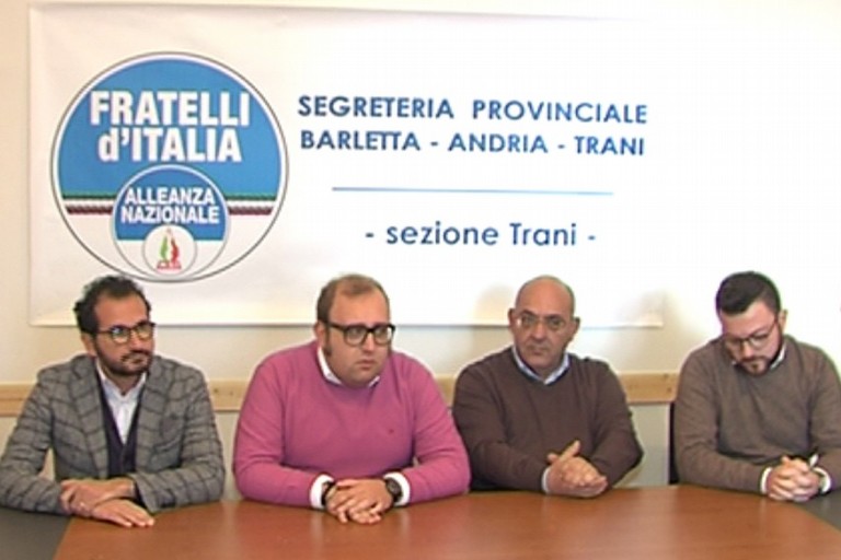 Conferenza stampa Fratelli d'Italia
