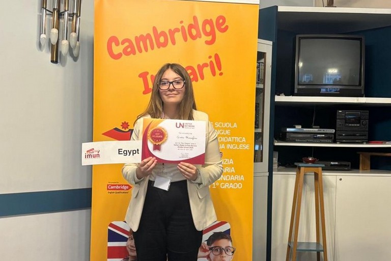 Giada Muraglia, studentessa di terza D - I.C. Vaccina Lotti della Vittoria Andria
