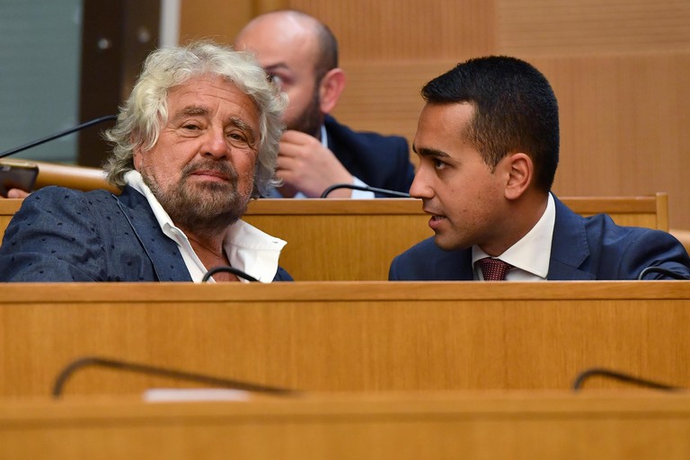 Beppe Grillo e Luigi Di Maio
